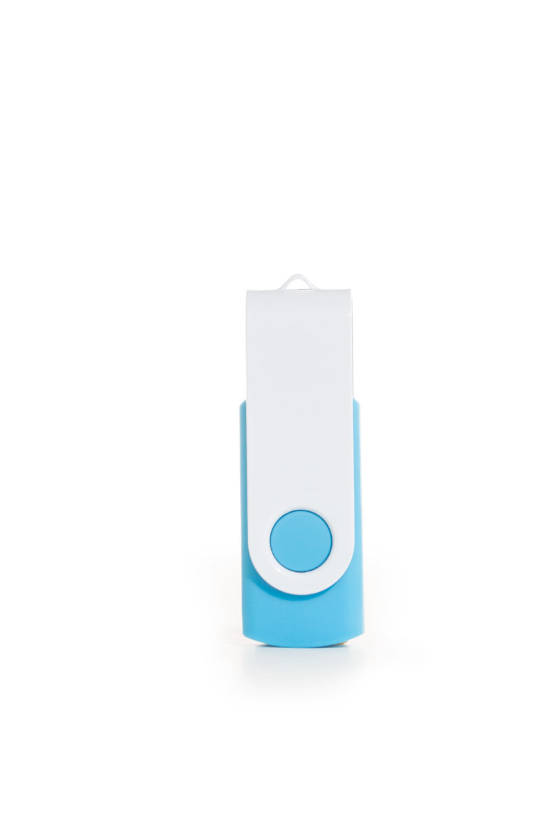 0061 Swivel USB (Baby Blue) - Little Love Boxes