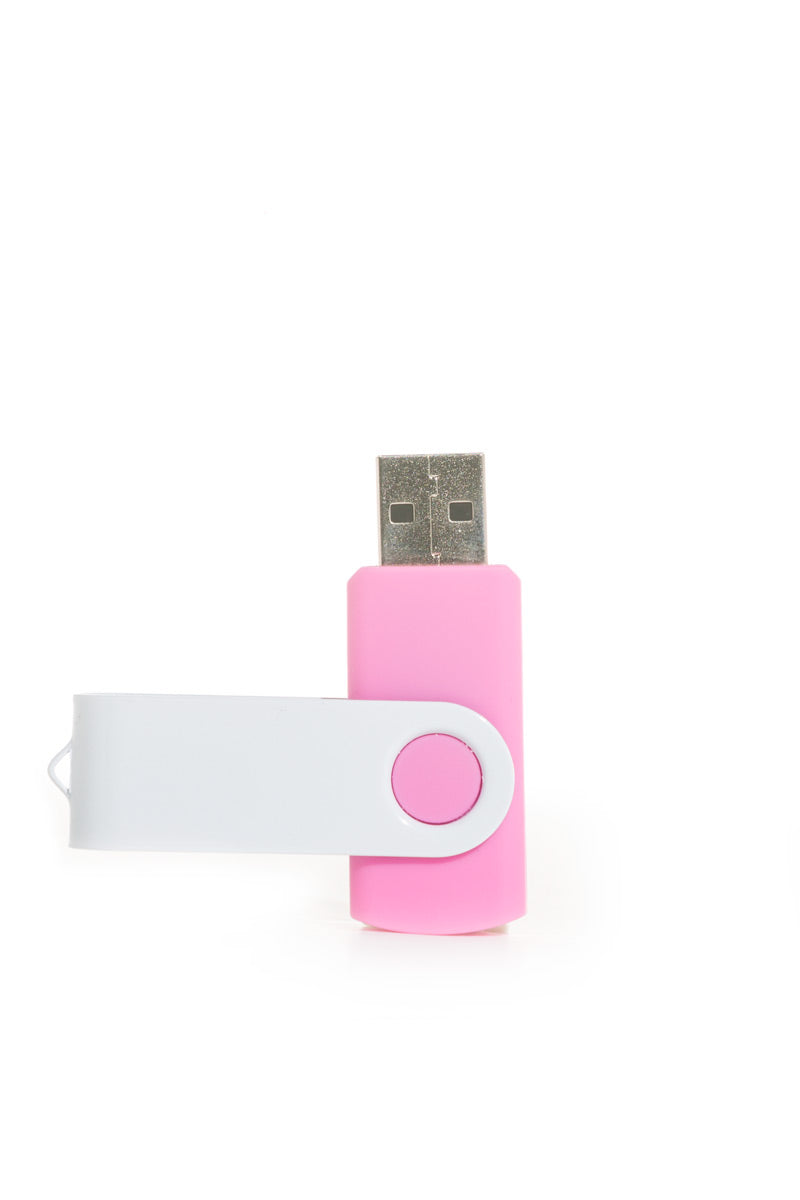 0060 Swivel USB (Baby Pink) - Little Love Boxes